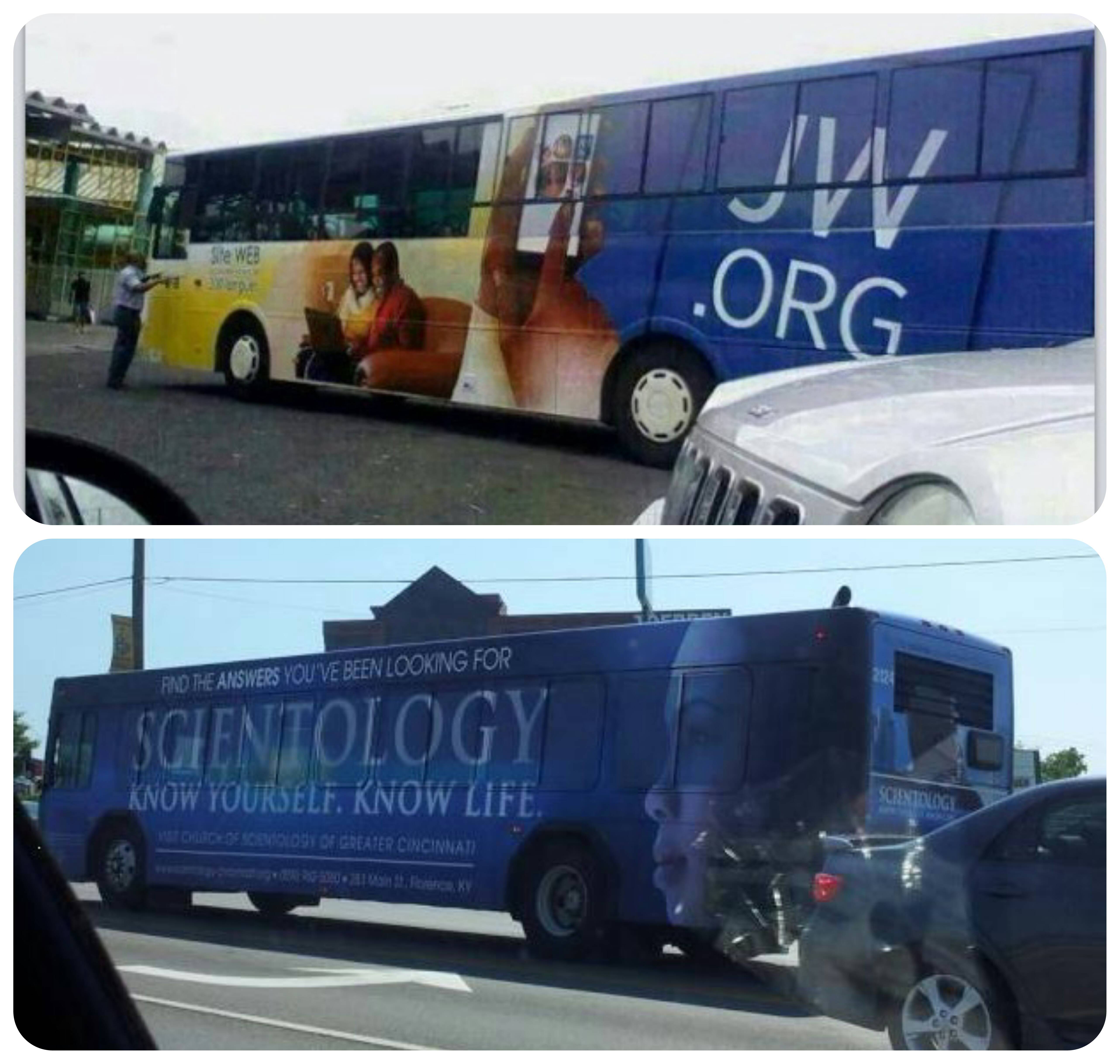 autobus - scientologie